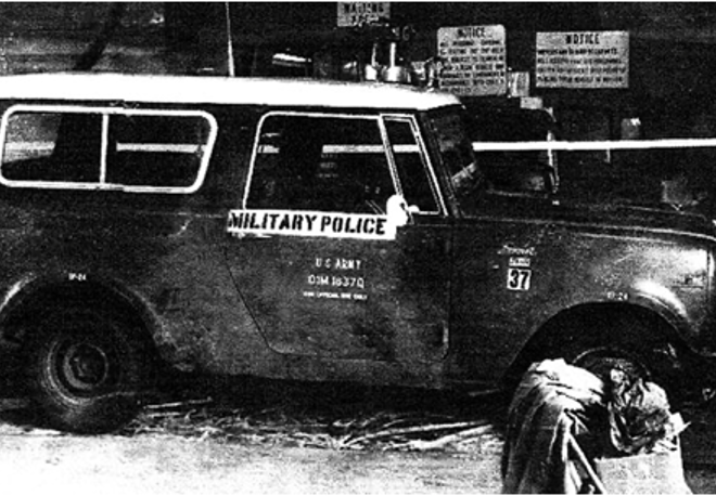 Fort Leonard Wood Military Police patrol car