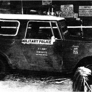 Fort Leonard Wood Military Police patrol car