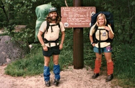 Geoffrey Hood and Molly LaRue Appalachian trail