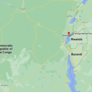 Virunga National Park Map