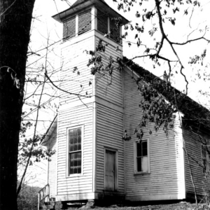 exterior of Smokemont Baptist Church