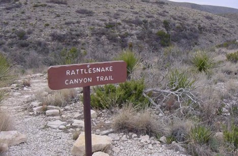 Rattlesnake Canyon Trail Sign