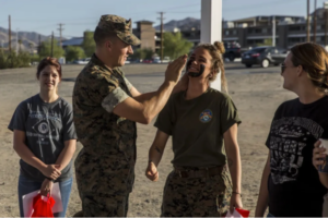 Curtis Krueger and Ashlie Stapp in May 2018