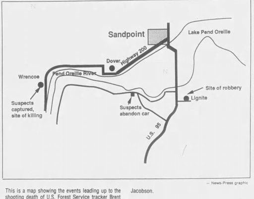 Incident important locations map