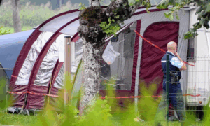 Location of where Al-Hilli’s camper was left on the day of the crime