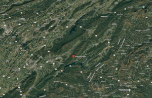 Appalachian Trail Vandeventer Shelter Map
