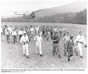 Search crews looking for Dennis Martin