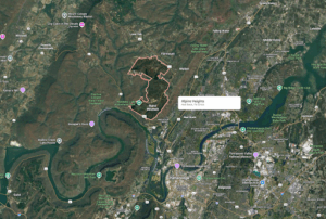Signal Mountain Tennessee Map