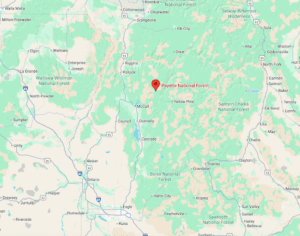Payette National Forest Map