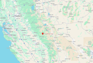 Sierra National Forest / Yosemite National Park Map