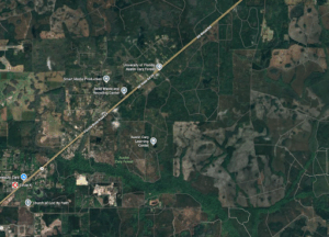 Austin Cary Memorial Forest Map