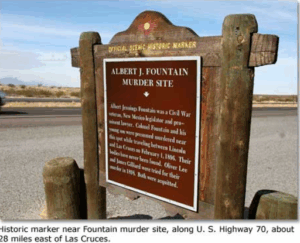 Historic Marker on Highway 70