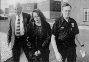 Alicia Shayne Lovera after her arrest in 1994