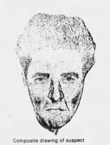First suspect sketch