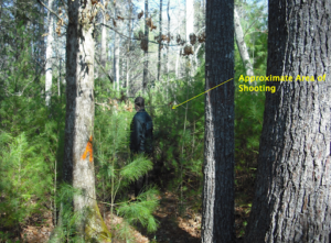 Law enforcement post-incident analysis images & incident location map