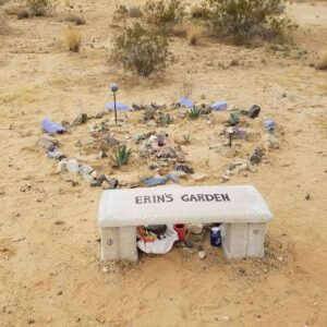 Memorial Garden for Erin Corwin in Joshua Tree National Park
