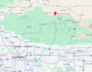 Devil’s Punch Bowl Park Map