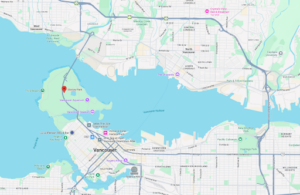 Stanley Park British Columbia Map