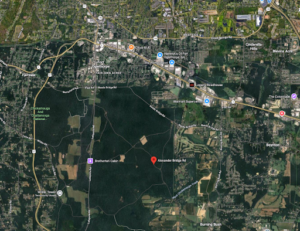 Chickamauga and Chattanooga National Military Park in Georgia Map (Google Maps)
