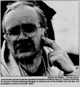 John ‘Jack’ Kerwin as he appeared after his recovery in May 1999