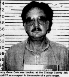 Larry Gene Cole at the time of his arrest in April 1999
