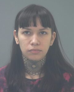 Chelsea Perkins at the time of her arrest in December 2021. Source: Santa Rosa County Jail