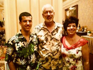 Allyson, (mom) Frank, (dad) and Trevor Holminski Courtesy: The Holminski Family
