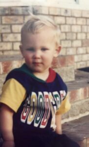 Michael Bryson as a toddler Courtesy: Tina and Parrish Bryson