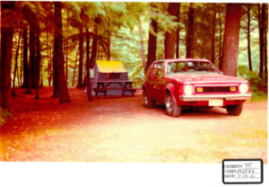 David and Ellen’s campsite on July 9th, 1976 (Photo Source) Marinette County Clerk of Court File Exhibit 75